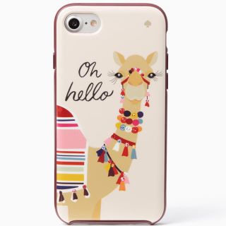 ケイトスペードニューヨーク(kate spade new york)の新品 kate spade iPhone7 らくだ(iPhoneケース)