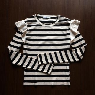 ザラ(ZARA)のボーダーカットソー(カットソー(長袖/七分))