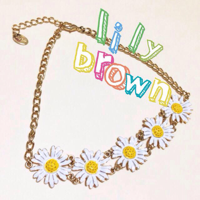 Lily Brown(リリーブラウン)の値下げ！【LilyBrown】ネックレス レディースのアクセサリー(ネックレス)の商品写真