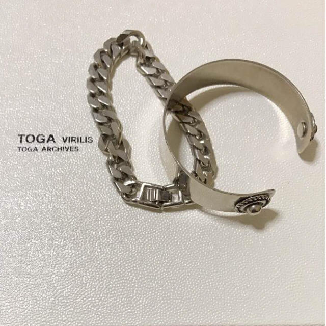 一流メーカー商品 toga virilis バングル 二個セット メンズ | bca.edu.gr