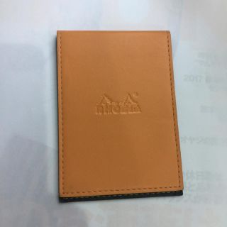 RHODIA ロディア メモ帳エピュレカバー  オレンジ(ノート/メモ帳/ふせん)