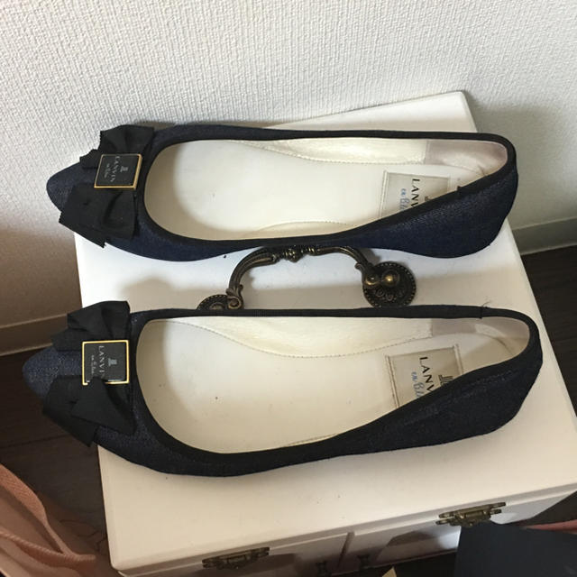 LANVIN en Bleu(ランバンオンブルー)のLANVIN en blueパンプス レディースの靴/シューズ(バレエシューズ)の商品写真