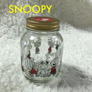 スヌーピー(SNOOPY)のSNOOPY スヌーピー ガラス瓶 ガラス容器 キャニスター ピーナッツ(容器)