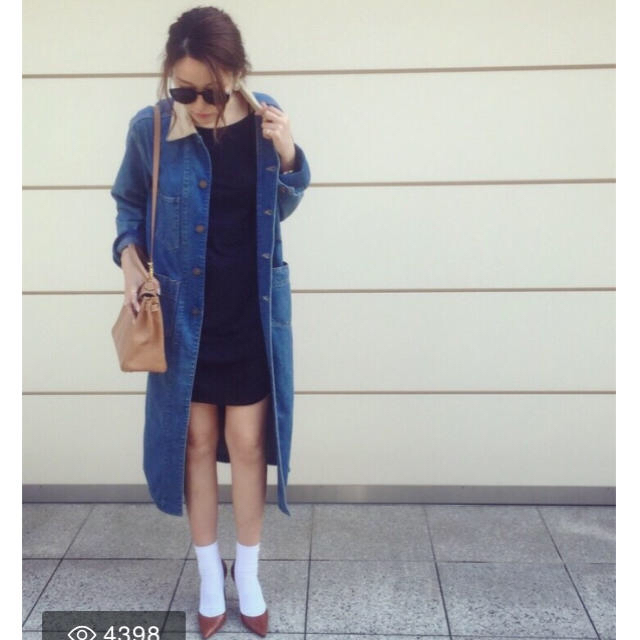 TODAYFUL(トゥデイフル)のtodayful ☆denim long coat レディースのジャケット/アウター(Gジャン/デニムジャケット)の商品写真