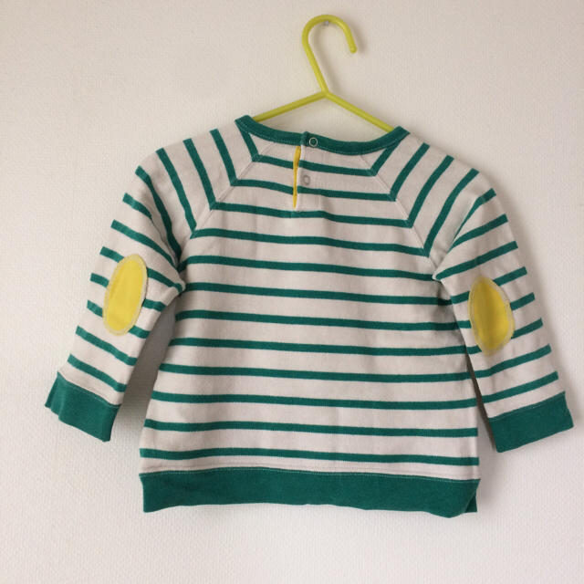 PETIT BATEAU(プチバトー)のプチバトー ボーダー長袖Tシャツ  キッズ/ベビー/マタニティのベビー服(~85cm)(Ｔシャツ)の商品写真