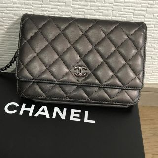 シャネル(CHANEL)のままな様専用☆シャネル チェーンウォレット(ショルダーバッグ)