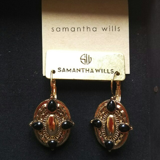 織り柄チェック サマンサウィルス Samantha Wills ピアス | alamiah.edu.sa