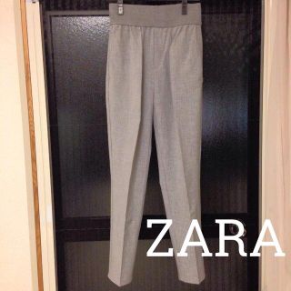 ザラ(ZARA)の未使用♡ハイウエストパンツ(クロップドパンツ)