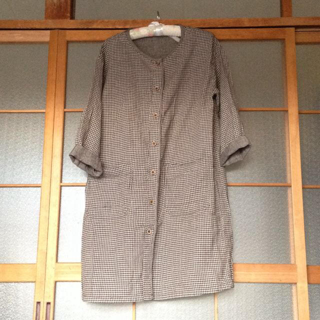 SM2(サマンサモスモス)のリバーシブル ガーゼコート レディースのジャケット/アウター(スプリングコート)の商品写真