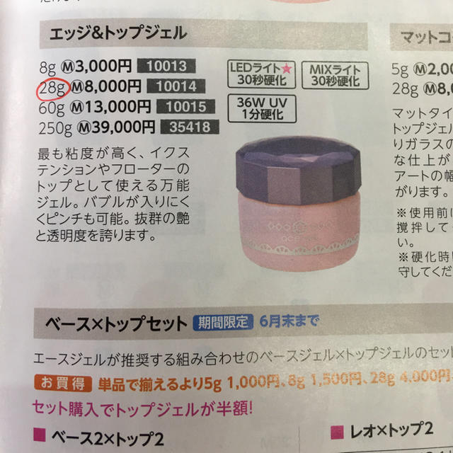 HOT格安 くみしん様専用♪エースジェル by tree's shop|ラクマ エッジ&