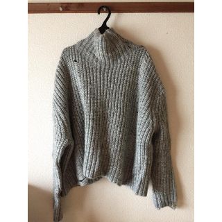 ザラ(ZARA)のZARAザックニット(ニット/セーター)