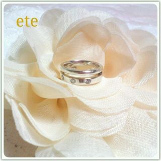 エテ(ete)のete☆純銀☆リング (リング(指輪))