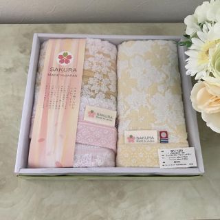 イマバリタオル(今治タオル)の新品 今治 タオル フェイスタオル ギフト セット ♡(タオル/バス用品)