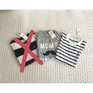 ベビーギャップ(babyGAP)のベビーギャップ 使えるロンパース2枚セット♡(ロンパース)