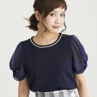 マジェスティックレゴン(MAJESTIC LEGON)の田中里奈ちゃん着用 マジェ トップス(シャツ/ブラウス(半袖/袖なし))