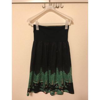 フランシュリッペ(franche lippee)の美品☆フランシュリッペ 白雪姫スカート(ひざ丈スカート)