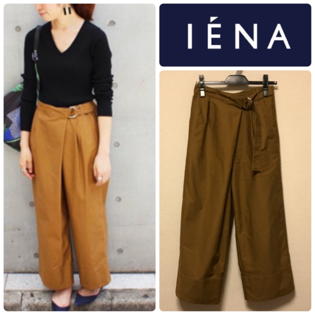 人気急上昇】 chiii様専用《IENA》モールスキンラップパンツ