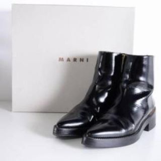 マルニ(Marni)のマルニ アンクル フラット ブーツ(ブーツ)