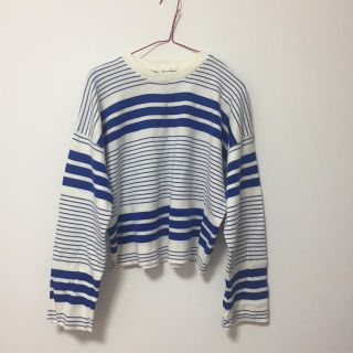 ダブルクローゼット(w closet)のw closet ボーダーニット(トレーナー/スウェット)