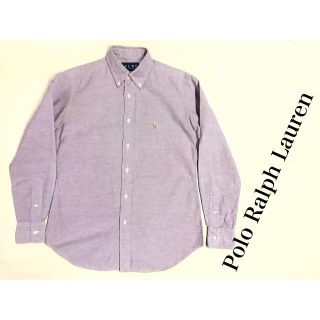 ラルフローレン(Ralph Lauren)の良品 ラルフローレン BD 長袖シャツ SlimFit 7 薄紫系 USED(シャツ)