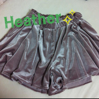 ヘザー(heather)のHeather＊キュロット(キュロット)