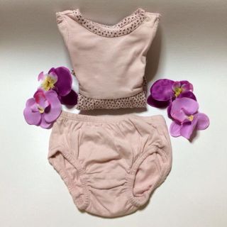 ベビーギャップ(babyGAP)のBaby gap ワンピース＋パンツ(カバーオール)