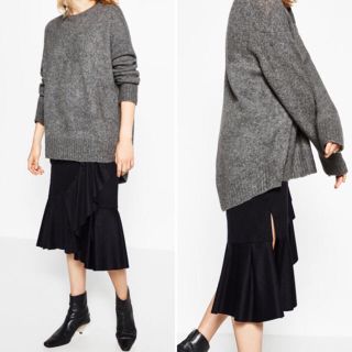 ザラ(ZARA)のZARA ビッグシルエットセーター M(ニット/セーター)