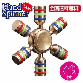 【大安売り】ハンドスピナー 六角 Hand spinner ケース付(その他)