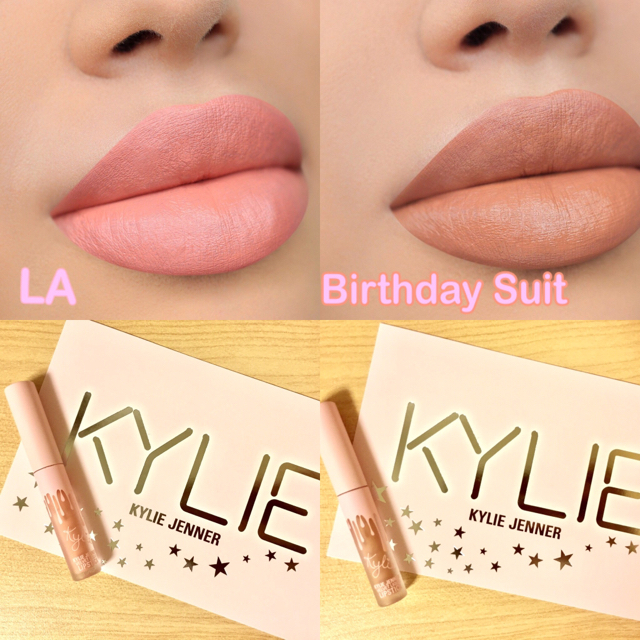 Kylie Cosmetics(カイリーコスメティックス)の新品 Kylie Cosmetic Birthday Suit & LA コスメ/美容のベースメイク/化粧品(口紅)の商品写真