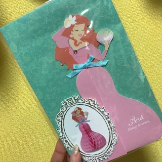 ディズニー(Disney)のアリエル♡ハニカムカード(大)♡ウェディング♡ドレス色当てクイズ(ウェルカムボード)