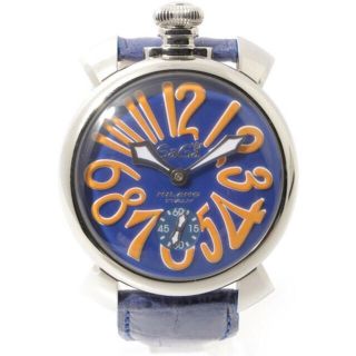 ガガミラノ(GaGa MILANO)のガガミラノ マヌアーレ 48mm 手巻き式腕時計(腕時計(アナログ))