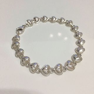 ティファニー(Tiffany & Co.)の【美品】TIFFANY ティファニー ハート ロック ブレスレット(ブレスレット/バングル)