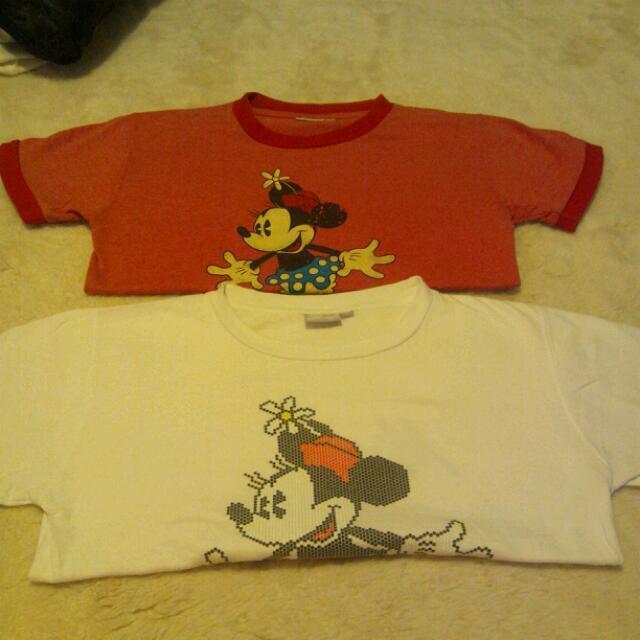 Disney(ディズニー)の最終値下げ!!2枚組 T-ｼｬﾂ レディースのトップス(Tシャツ(半袖/袖なし))の商品写真
