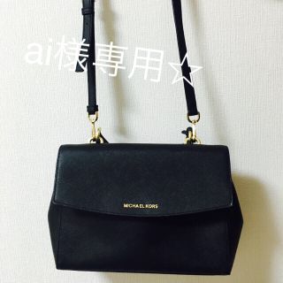 マイケルコース(Michael Kors)のai様専用☆マイケルコース2way鞄ブラック☆(ショルダーバッグ)