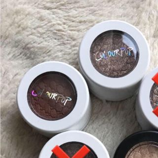 カラーポップ(colourpop)のカラーポップ アイシャドウ 二個セット(その他)