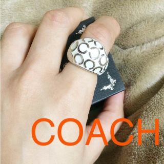 コーチ(COACH)のコーチ ロゴリング 13号(リング(指輪))