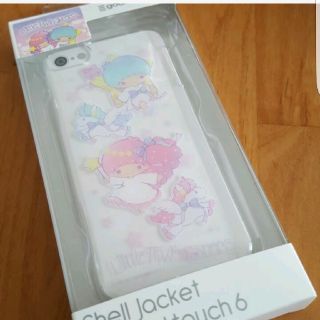 サンリオ(サンリオ)のSANRIO　ipod touch6 　キキララ　プロテクトジャケット　未使用品(ポータブルプレーヤー)