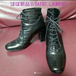 サンローラン(Saint Laurent)のほぼ新品☆サンローランのショートブーツ　38　(ブーツ)