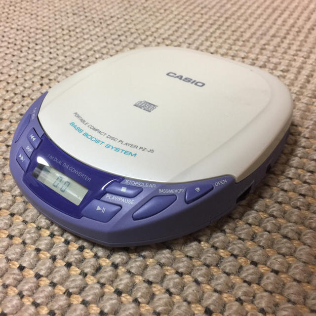CASIO - CASIO カシオ ポータブル CDプレーヤー PZ-J5 取扱説明 CASIO - CASIO カシオ ポータブル CDプレーヤー PZ-J5 取扱説明