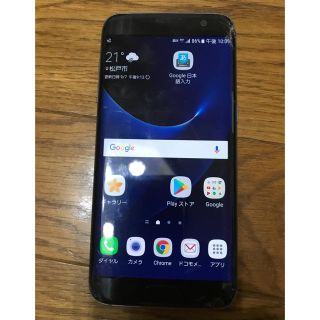 サムスン(SAMSUNG)のグランデ様  S7 edge docomo 画面割れ ブラック SC-02H(スマートフォン本体)