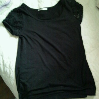 レトロガール(RETRO GIRL)の黒 Tシャツ(Tシャツ(半袖/袖なし))