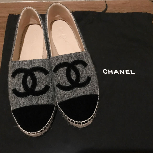 CHANEL(シャネル)の<正規品> CHANEL エスパドリーユ レディースの靴/シューズ(スリッポン/モカシン)の商品写真