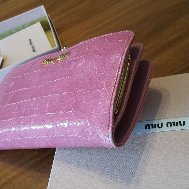 miumiu がま口財布 2