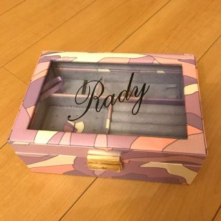 レディー(Rady)のRady ミルフルール柄 ジュエリーBOX アクセサリーケース(小物入れ)