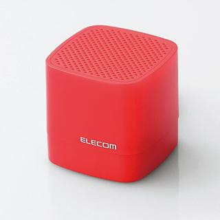 エレコム(ELECOM)の超コンパクトサイズのBluetoothスピーカー LBT-SPCB01AVRD(スピーカー)