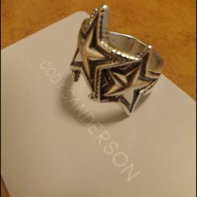 CODY SANDERSONコディーサンダーソン〓シルバーリング指輪ナバホ メンズのアクセサリー(リング(指輪))の商品写真