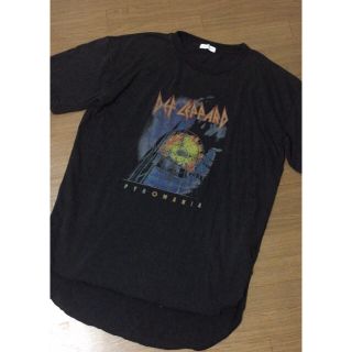 イーハイフンワールドギャラリー(E hyphen world gallery)のビックTシャツ def leppar デフレパード(Tシャツ(半袖/袖なし))