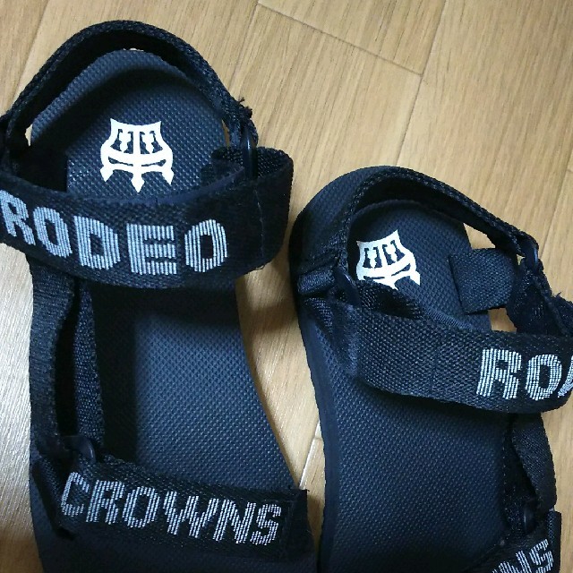 RODEO CROWNS(ロデオクラウンズ)のRODEO CROWNS❤️ロゴサンダル✨(*´ω｀*) レディースの靴/シューズ(サンダル)の商品写真