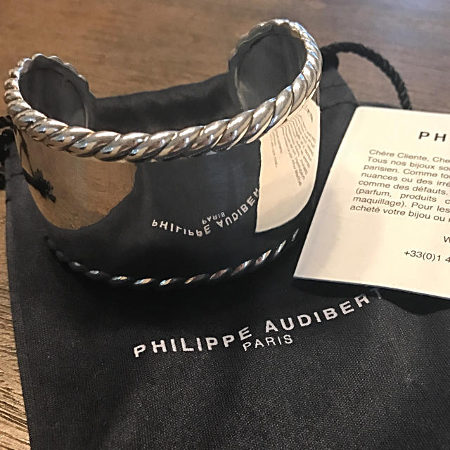 Philippe Audibert(フィリップオーディベール)の♡お値下げ♡フィリップオーディーベール バングル レディースのアクセサリー(ブレスレット/バングル)の商品写真