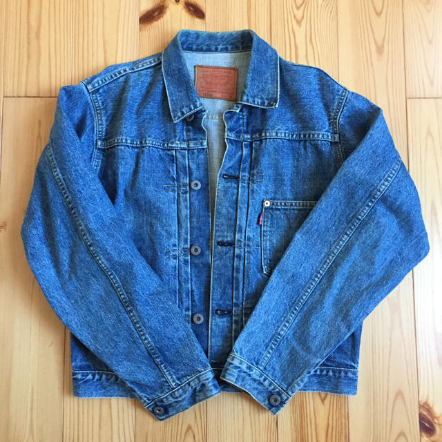 Levi's(リーバイス)の値下げ LIVI'S デニムジャケット 古着 Gジャン SPINNS レディースのジャケット/アウター(Gジャン/デニムジャケット)の商品写真